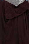 Marc Le Bihan 2500 Skirt French Handmade MLB-2500-AUBERGINE